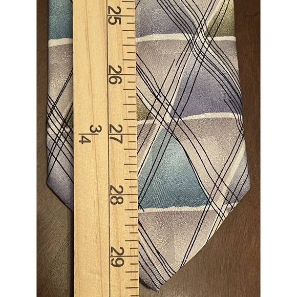 J. Garcia Aztec Objects Collection Fifty Three 100% Silk Men’s Neck Tie China - Picture 5 of 9